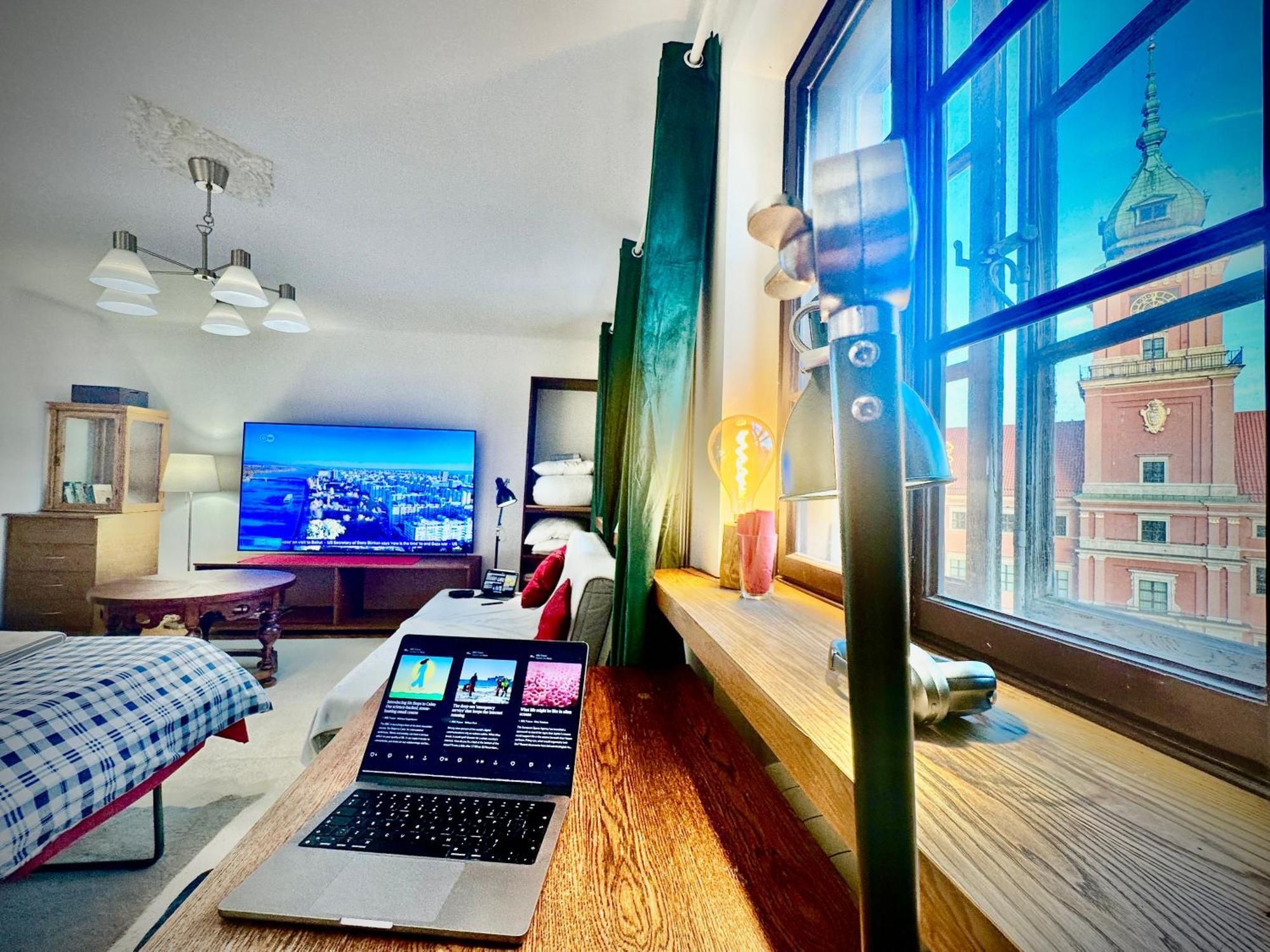 Old Town Best View Wifi 300 Mb/S Huge Screen Netflix Appletv Amazontv Varsovia Exterior foto